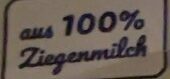 Ziegen-Camembert ingredients label
