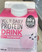 Your Daily Protein Drink Raspberry