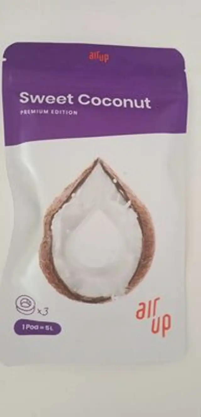 Sweat coconut nutrition facts table