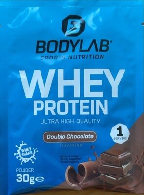 Whey protein front packaging