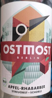 Apfel-Rhabarber Streuobst-Schorle