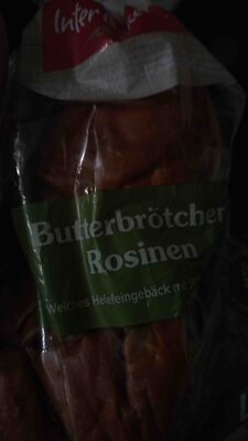 Butterbrötchen Rosinen