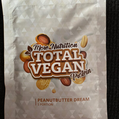 Total Vegan Protein Peanutbutter Dream front packaging