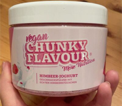 Chunky Flavour Himbeer-Joghurt front packaging
