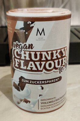 Chunky Flavour Vollmilchschokolade front packaging