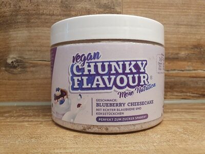 Chunky Blueberry Cheesecake front packaging