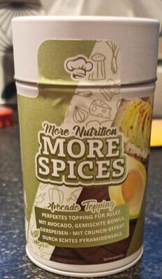 More spices Avocado topping