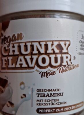 Chunky Flavour Tiramisu front packaging