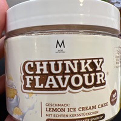 Chunky Flavour Lemon Ice Cream Cake front packaging