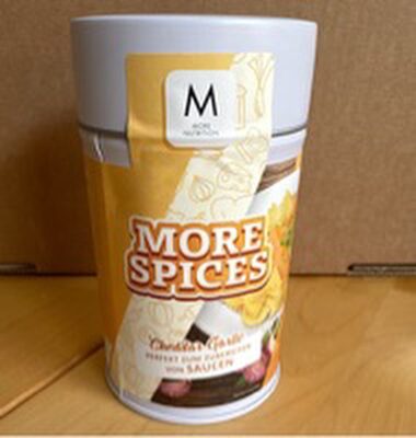 More Spices Cheddar Garlic