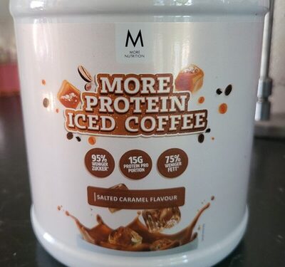 Protein Iced Coffee - Salted Caramel front packaging