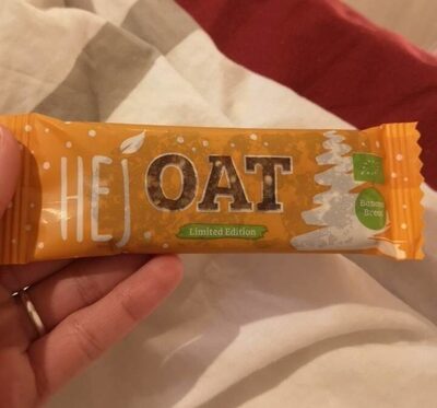 Oat bar banana bread front packaging
