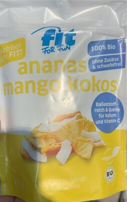 Annanas Koko Mango front packaging