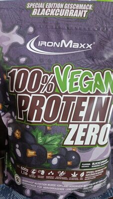 Vegan protein Zero front packaging
