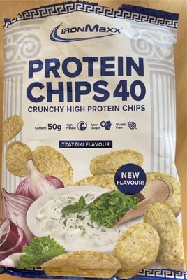 Protein chips 40 tzatziki flavour