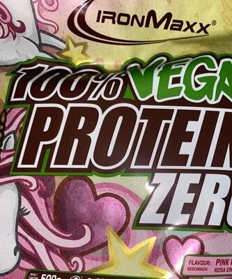 Pink Unicorn Vegan Protein Zero front packaging