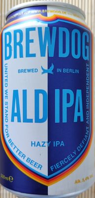 Aldipa Bier front packaging