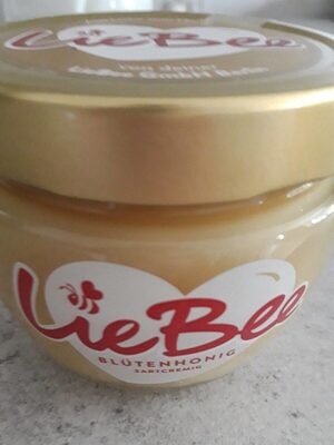 LiebBee Blütenhonig front packaging