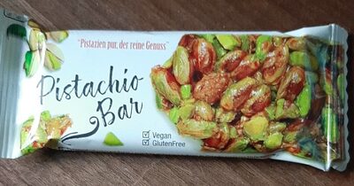 Pistacio Bar front packaging