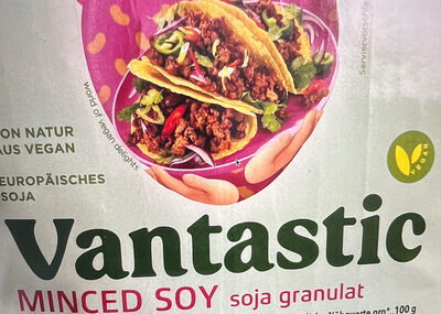 Vantastic Minced Soy Soja Granulat