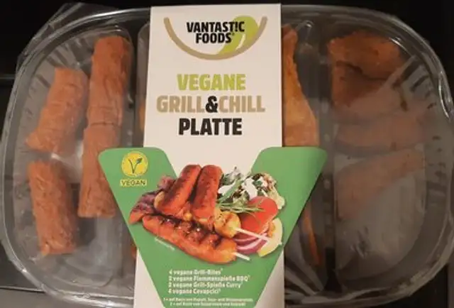 Vegane Grillplatte front packaging