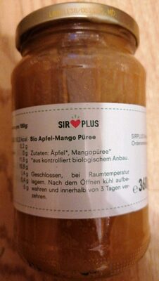 Bio Apfel-Mango Püree
