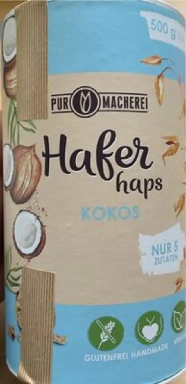 Hafer haps Kokos