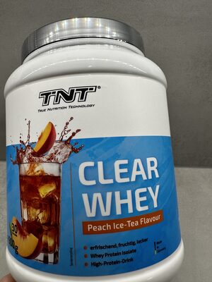 Clear Whey Peach Ice-Tea Flavour