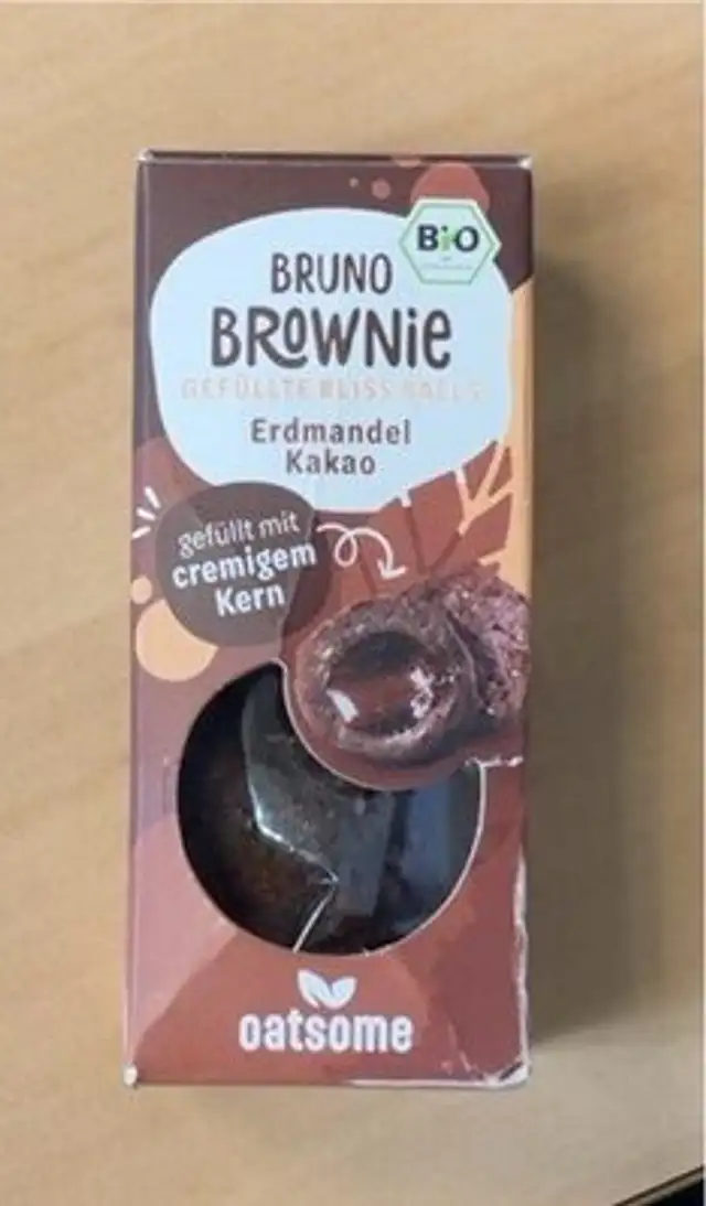 Bruno Brownie, gefüllte Bliss Balls, Erdmantel Kakao