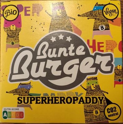 Bunte Burger Siperheropaddy front packaging