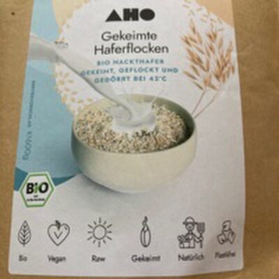 Haferflocken gekeimt