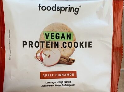 Vegan Cookie Apple and Cinnamon front packaging