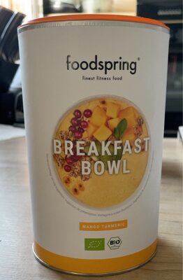 Breakfast Bowl - mango front packaging