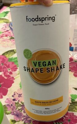 Shape shake front packaging