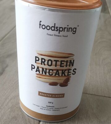 Protein pancakes front packaging