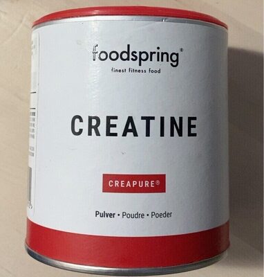 Creatine front packaging