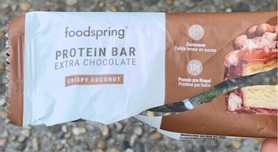 Protein bar extra chocolate crispy coconut