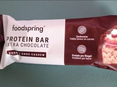 Barre protéinée double chocolat