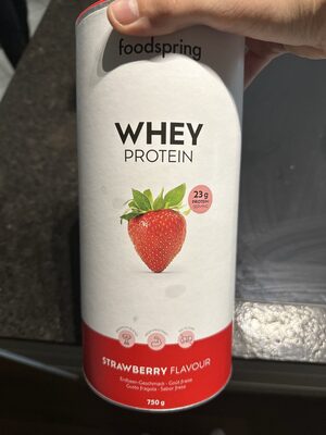 Whey protein strawberry
