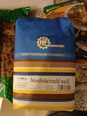 Bio Dinkelmehl weiß
