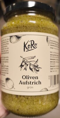 Oliven-Aufstrich grün