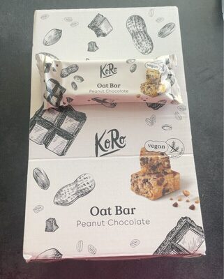 Oat bar peanut chocolate