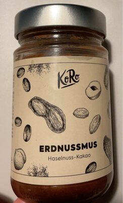 Purée de cacahouètes noisettes et cacao