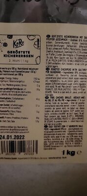 Ceci tostati sale e pepe