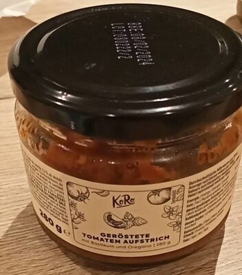 Geröstete Tomaten Aufstrich front packaging