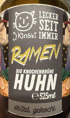 Ramen Bio Knochenbrühe Huhn