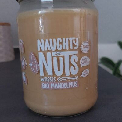 Weißes Bio Mandelmus