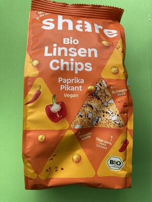 Bio Linsen Chips Chili & Paprika