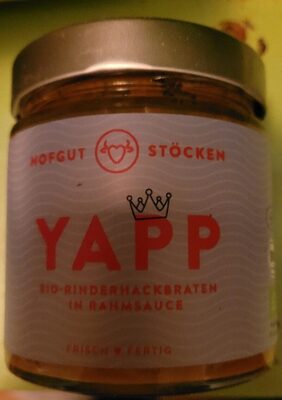 Hackbraten in Rahmsauce