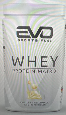 Whey Protein Matrix Vanille-Eis Geschmack